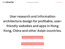 Tablet Screenshot of coolgranite.com